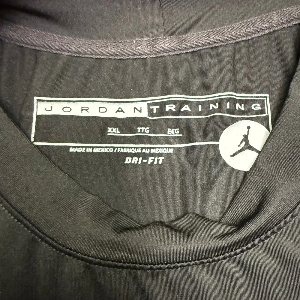 Air Jordan Sleeveless Shirt Men XXL Black Dri-Fit Training Basketball Tank